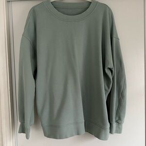 Lululemon Perfectly Oversized Crew – Size 8 (Color: SVBL)